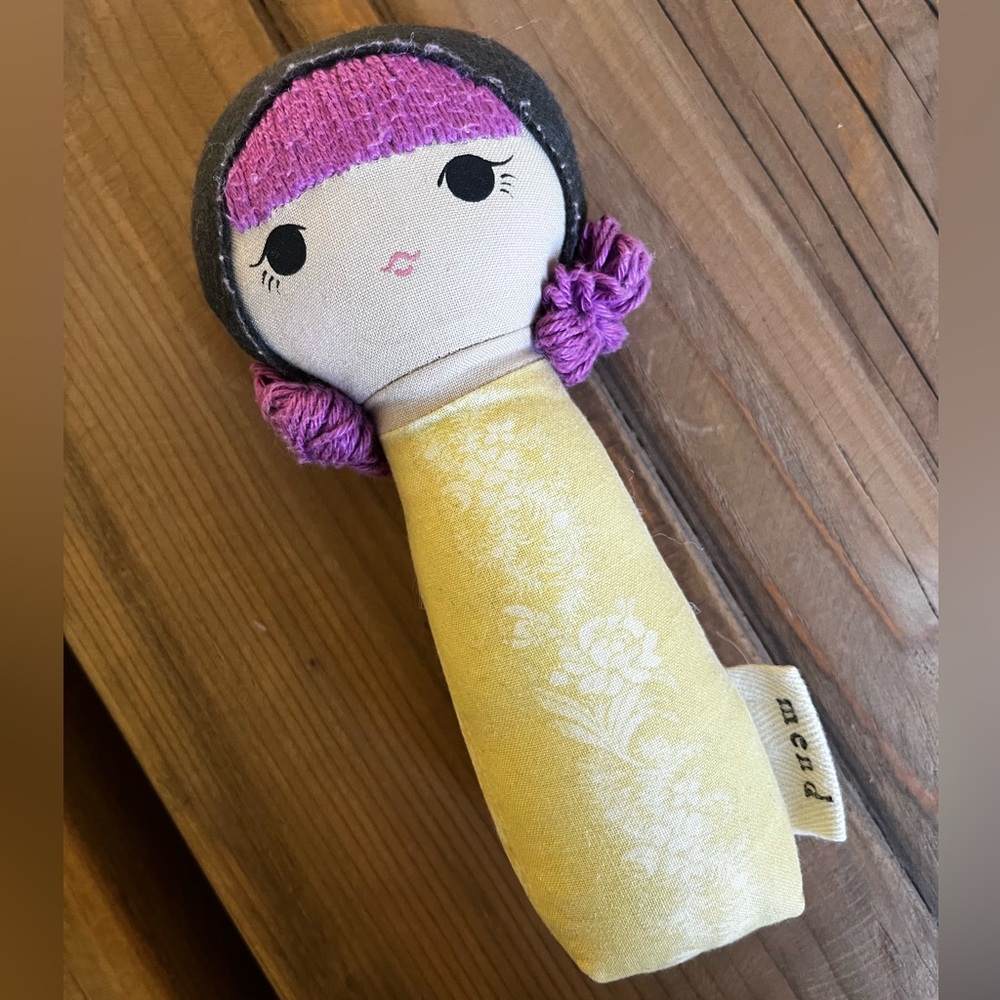 Adorable handmade doll